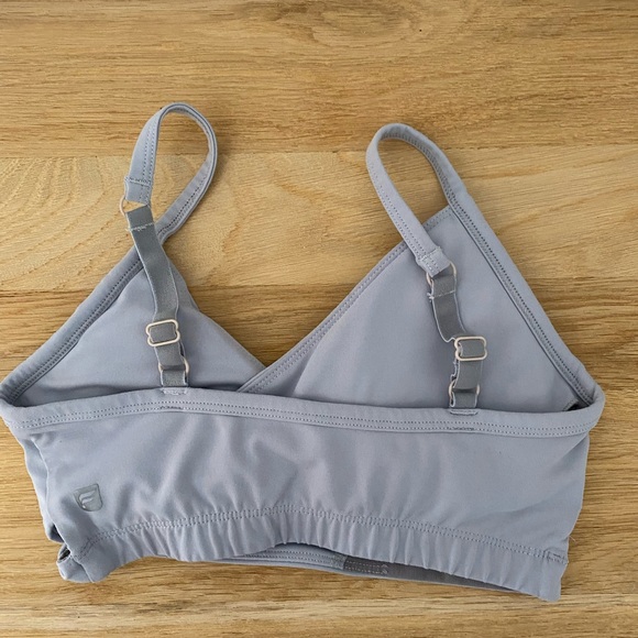 Cross cross grey sports bra fabletics - Picture 2 of 2